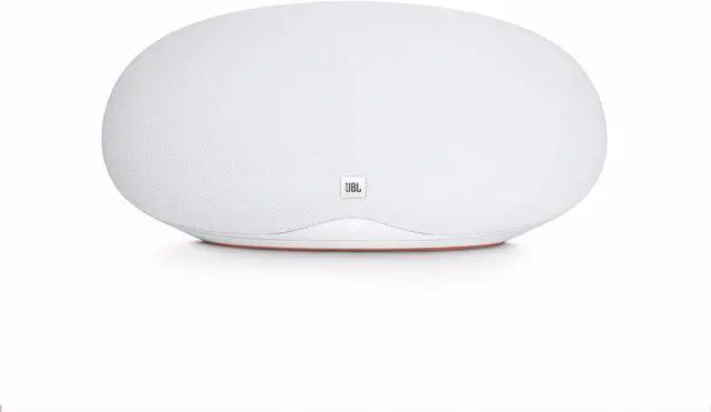 Main image of JBL Playlist Wireless Speaker with Chromecast Built-in (White)