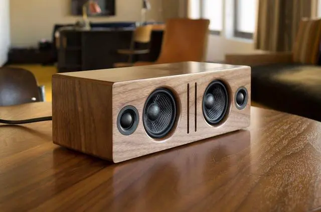 Alt view image 15 of 20 - Audioengine B2 Premium Wireless Speaker (Walnut)