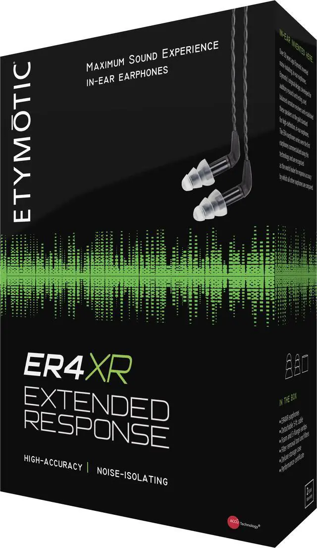 Alt view image 15 of 20 - Etymotic ER4XR Extended Range Earphones