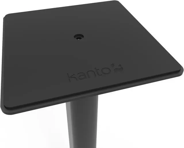 Alt view image 16 of 20 - Kanto SP32PL 32" Bookshelf Speaker Stands, Black