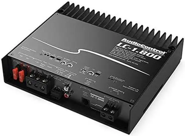 Alt view image 5 of 20 - AudioControl LC-1.800 High-Power Mono Subwoofer Amplifier with Accubass