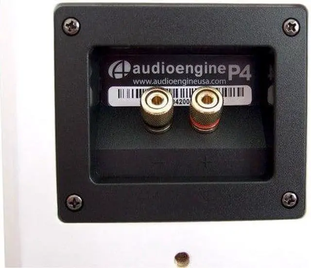 Alt view image 8 of 8 - Audioengine P4 Premium Passive Bookshelf Speaker - Pair (White)