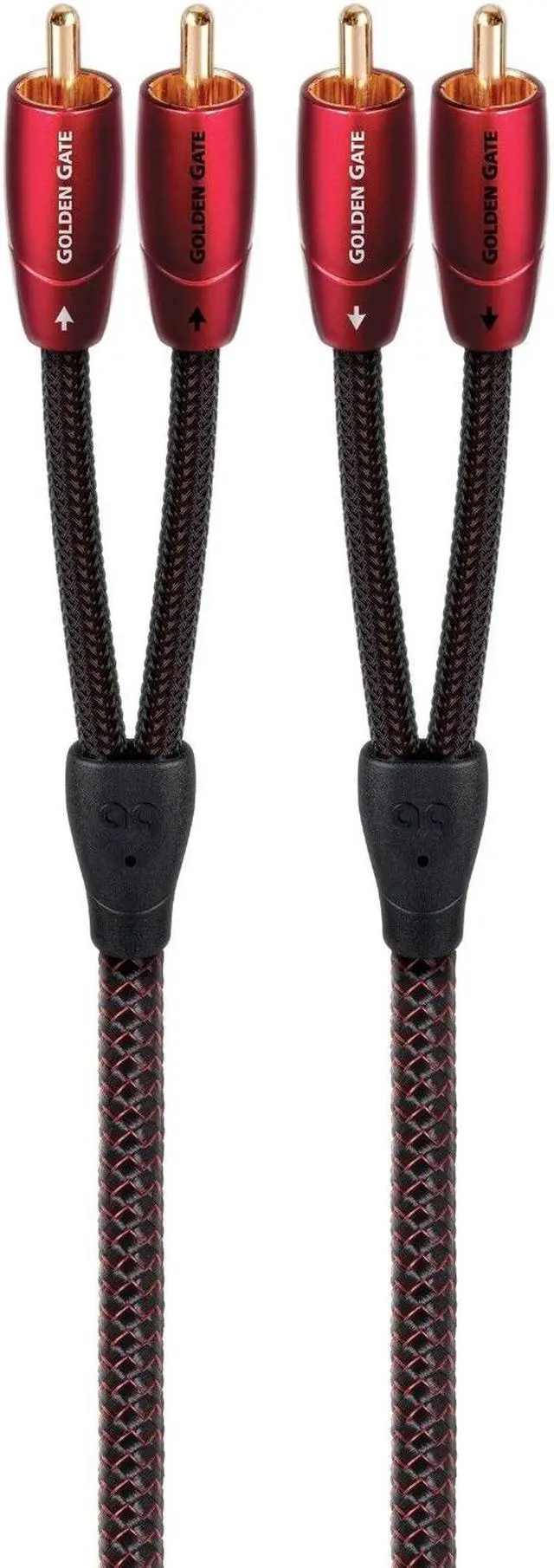 Main image of AudioQuest Golden Gate RCA Male to RCA Male Cables - 6.56 ft. (2m)