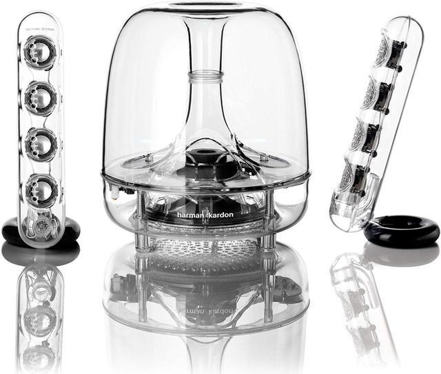 Alt view image 5 of 13 - Harman Kardon SoundSticks III 2.1 Plug and Play Multimedia Speaker System