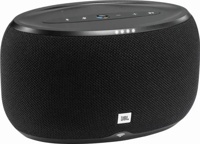 Alt view image 9 of 19 - JBL Link 300 Voice-Activated Speaker (Black)