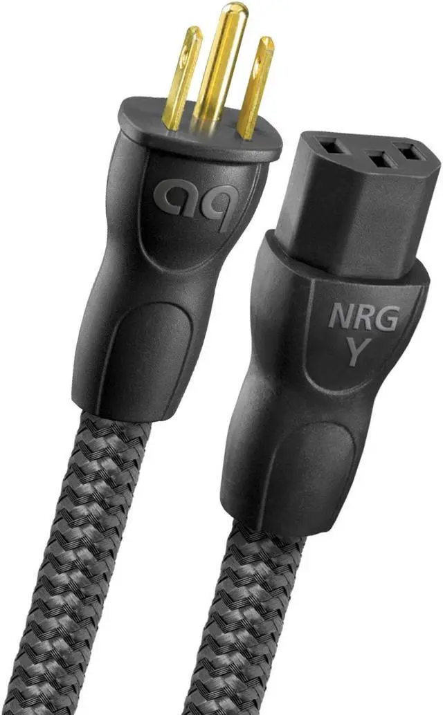 Alt view image 7 of 10 - AudioQuest NRG-Y3 Low-Distortion 3-Pole AC Power Cable - 6.56' (2m)