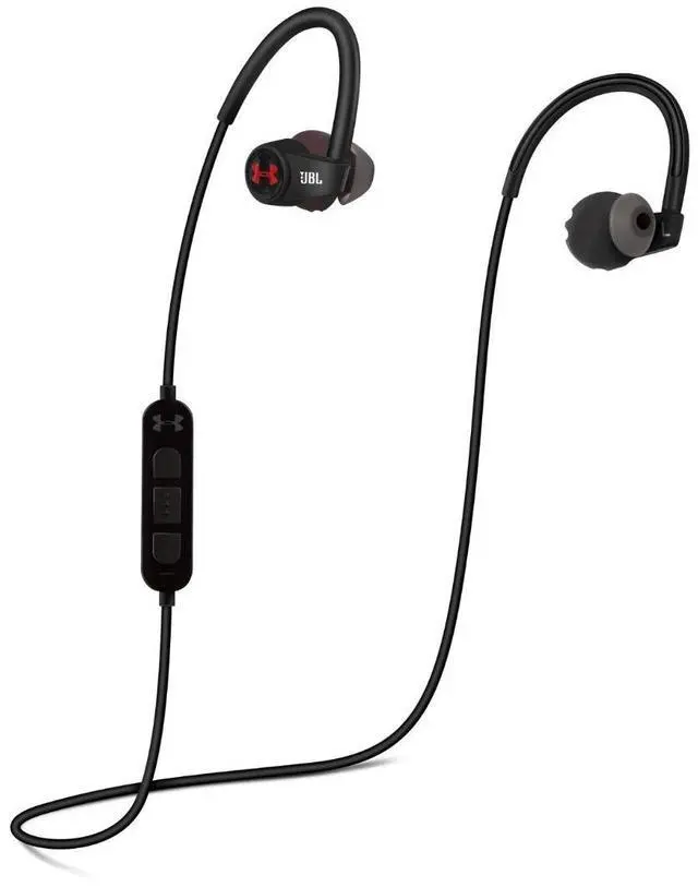 Alt view image 6 of 15 - JBL Under Armour Sport Wireless Heart Rate Monitoring Wireless In-Ear Headphones (Black)
