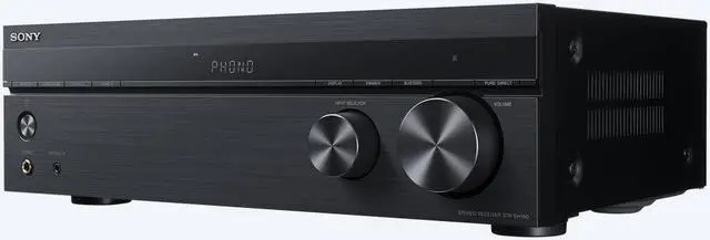 Alt view image 5 of 20 - Sony STRDH190 2-ch Home Stereo Receiver with Phono Inputs & Bluetooth Black