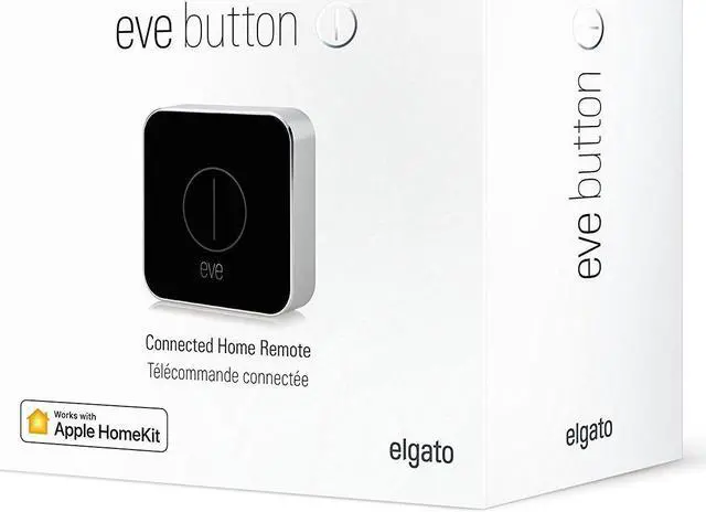 Alt view image 3 of 11 - Eve Button - Apple HomeKit Smart Home Remote to Command Accessories and Scenes