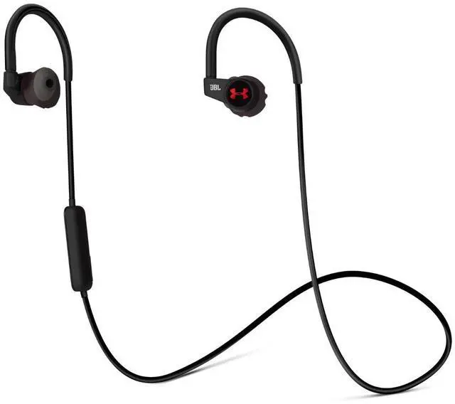 Alt view image 7 of 15 - JBL Under Armour Sport Wireless Heart Rate Monitoring Wireless In-Ear Headphones (Black)