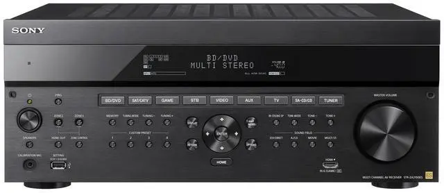 Alt view image 7 of 11 - Sony STR-ZA2100ES 7.2 Channel 4K AV Receiver (Black)