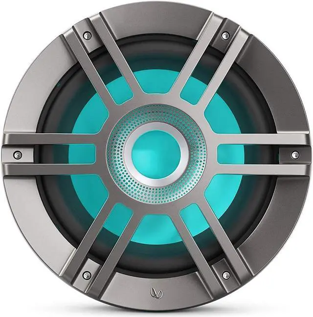 Alt view image 3 of 20 - Infinity KAPPA1050MAM 10" Premium RGB LED Subwoofer (Titanium)