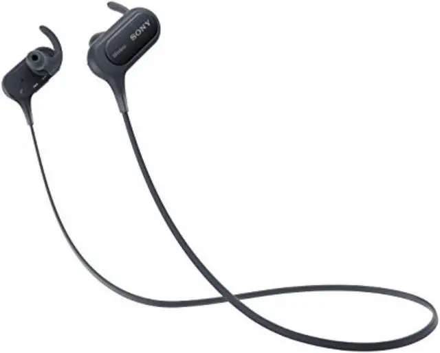 Alt view image 16 of 20 - Sony MDRXB50BS/B Wireless, In-Ear, Sports Headphone, Black