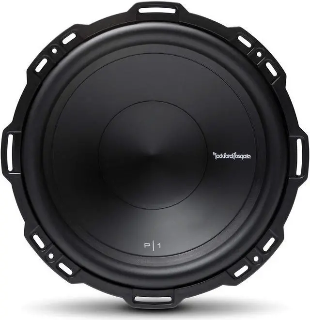 Alt view image 8 of 19 - ROCKFORD FOSGATE Punch P1S2-12 12" 500W 2-Ohm Power Car Audio Subwoofer Sub