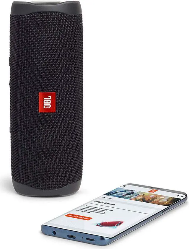 Alt view image 8 of 13 - JBL Flip 5 Portable Waterproof Bluetooth Speakers - Pair (Pink)