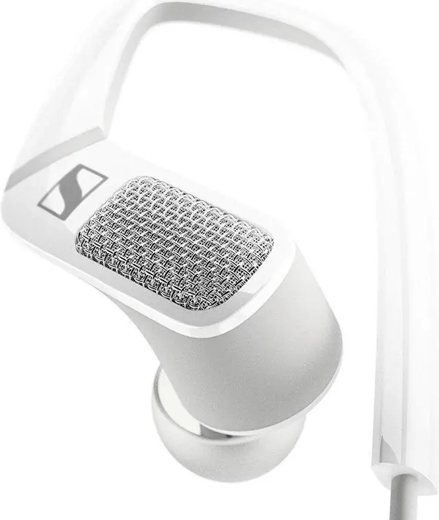 Alt view image 18 of 19 - Sennheiser AMBEO Smart In-Ear Headset with 3D Audio Recording (White)
