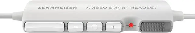 Alt view image 19 of 19 - Sennheiser AMBEO Smart In-Ear Headset with 3D Audio Recording (White)