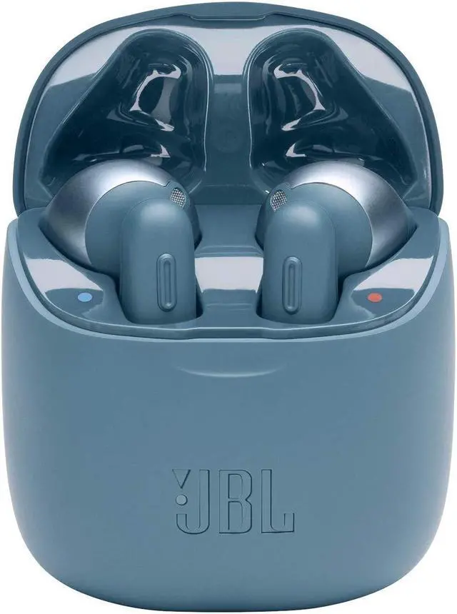 Alt view image 4 of 17 - JBL Tune 220 Truly Wireless Ear Buds (Blue)