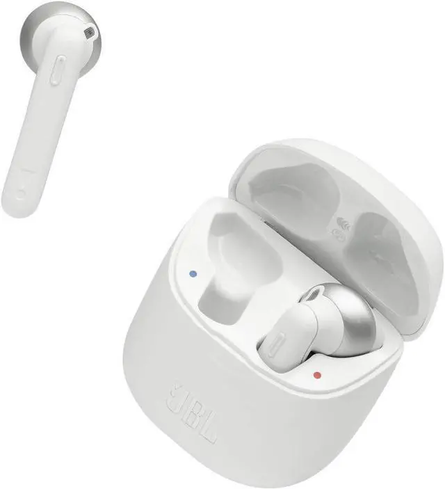 Alt view image 3 of 18 - JBL Tune 220 Truly Wireless Ear Buds (White)