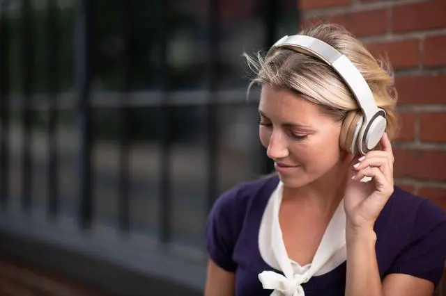 Alt view image 4 of 18 - Cleer Audio Enduro 100 Bluetooth Wireless Headphones with up to 100 Hours Battery (Sand)