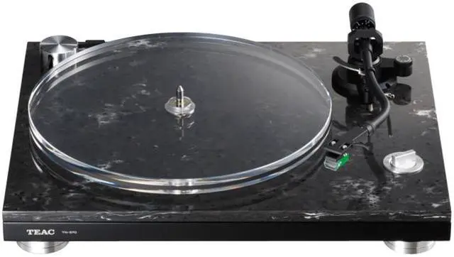 Alt view image 6 of 15 - TEAC TN-550 2-Speed Analog Turntable with Cartridge (Black)