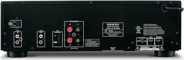Alt view image 5 of 8 - Onkyo M-5010 2-Channel Amplifier