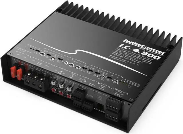 Alt view image 5 of 20 - AudioControl LC-4.800 High-Power Multi-Channel Amplifier with Accubass