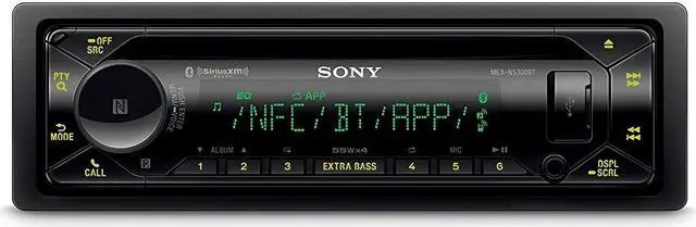Alt view image 10 of 20 - Sony MEX-N5300BT CD Receiver w/ Bluetooth & USB/AUX Inputs