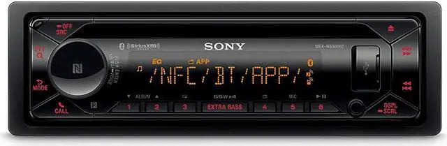 Alt view image 9 of 20 - Sony MEX-N5300BT CD Receiver w/ Bluetooth & USB/AUX Inputs