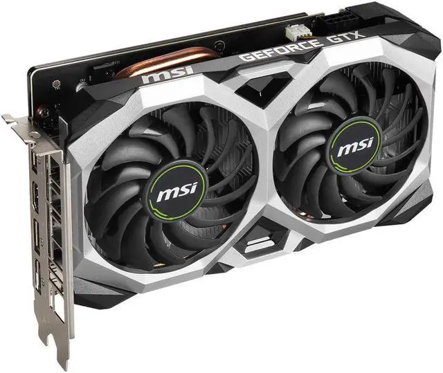 Alt view image 4 of 6 - MSI GeForce GTX 1660 SUPER DirectX 12 GTX 1660 SUPER VENTUS XS OC 6GB 192-Bit GDDR6 PCI Express 3.0 x16 HDCP Ready Video Card