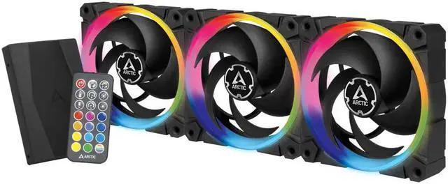 ARCTIC BioniX 120 A-RGB 120mm 3個セット ARCTIC BioniX P120 A-RGB (Bundle 3 pc, incl. A-RGB