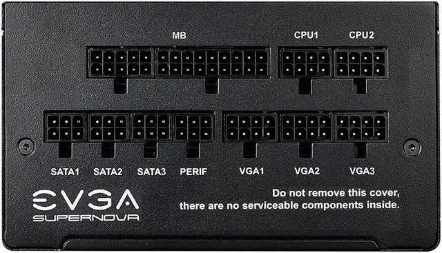 Alt view image 5 of 7 - EVGA Supernova 850 GT, 80 Plus Gold 850W, Fully Modular, Auto Eco Mode with FDB Fan, Includes Power ON Self Tester, Compact 150mm Size, Power Supply 220-GT-0850-Y1