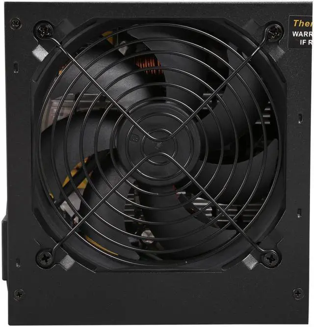 Alt view image 3 of 7 - Thermaltake Smart 700W 80+ White Certified PSU, Continuous Power with 120mm Ultra Quiet Fan, ATX 12V V2.3/EPS 12V Active PFC Power Supply PS-SPD-0700NPCWUS-W
