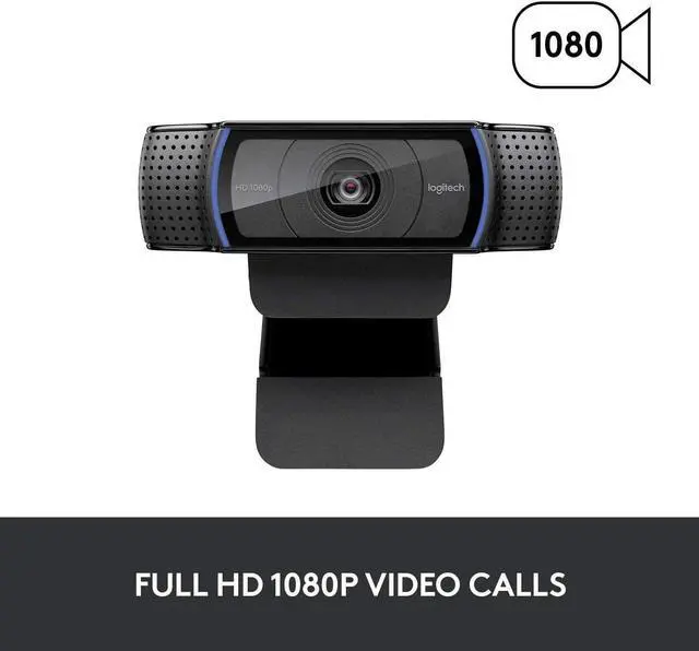 Alt view image 5 of 6 - Logitech HD Pro Webcam C920, 1080p Widescreen Video Calling and Recording (960-000764)