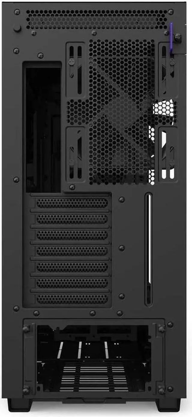 Alt view image 3 of 7 - NZXT H710 - CA-H710B-B1 - ATX Mid Tower PC Gaming Case - Front I/O USB Type-C Port - Quick-Release Tempered Glass Side Panel - Cable Management System - Water-Cooling Ready - Black