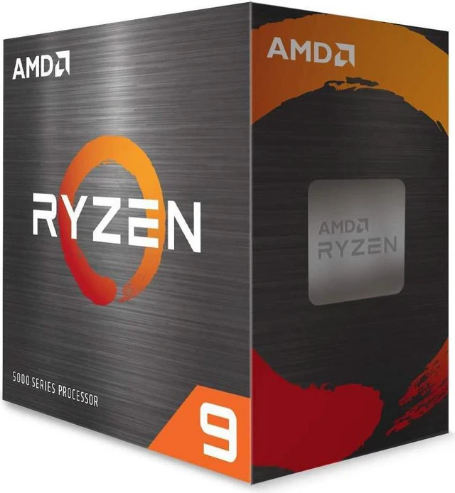 Alt view image 2 of 7 - AMD Ryzen 9 5900X - Ryzen 9 5000 Series Vermeer (Zen 3) 12-Core 3.7 GHz Socket AM4 105W Desktop Processor