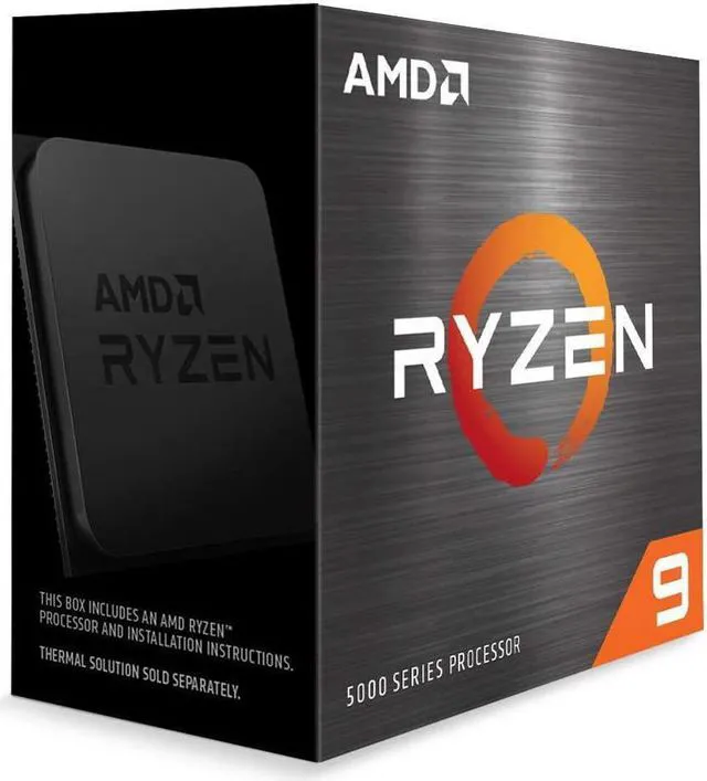 Alt view image 3 of 7 - AMD Ryzen 9 5900X - Ryzen 9 5000 Series Vermeer (Zen 3) 12-Core 3.7 GHz Socket AM4 105W Desktop Processor