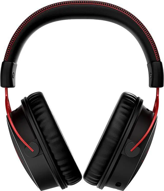 Alt view image 4 of 7 - HyperX Cloud Alpha Wireless - Gaming Headset for PC, 300-hour battery life, DTS Headphone:X Spatial Audio, Memory foam, Dual Chamber Drivers, Noise-canceling mic, Durable aluminum frame