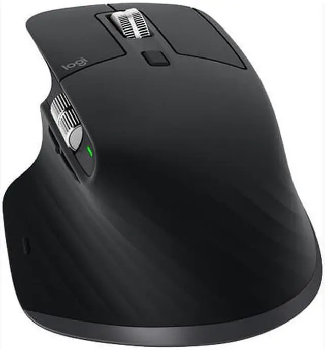 Alt view image 6 of 6 - Logitech - MX Master 3S Wireless Laser Mouse with Ultrafast Scrolling - Black