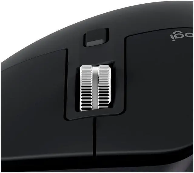 Alt view image 4 of 6 - Logitech - MX Master 3S Wireless Laser Mouse with Ultrafast Scrolling - Black