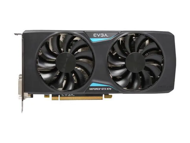 Alt view image 3 of 6 - EVGA GeForce GTX 970 4GB DirectX 12 04G-P4-2976-KR 256-Bit GDDR5 PCI Express 3.0 SLI Support ACX 2.0 Video Graphics Card