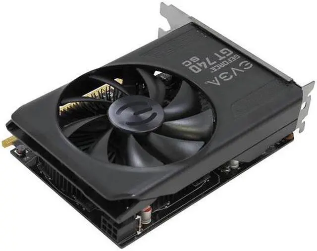 Alt view image 4 of 6 - EVGA GeForce GT 740 2GB 02G-P4-3747-KR 128-Bit GDDR5 PCI Express 3.0 x16 Video Graphics Card