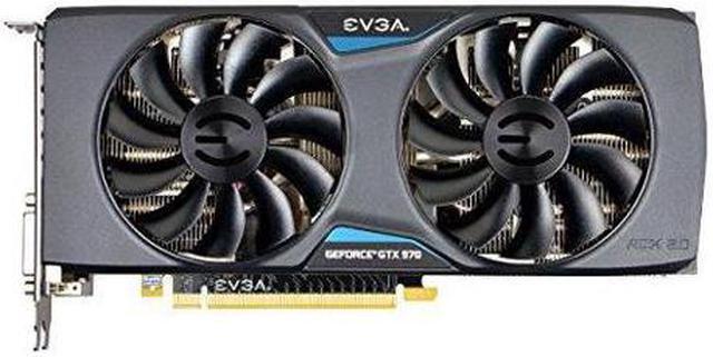 Alt view image 3 of 5 - EVGA GeForce Cooling Graphics Card GTX 970 4GB SC+ GAMING ACX 2.0, 4096MB GDDR5