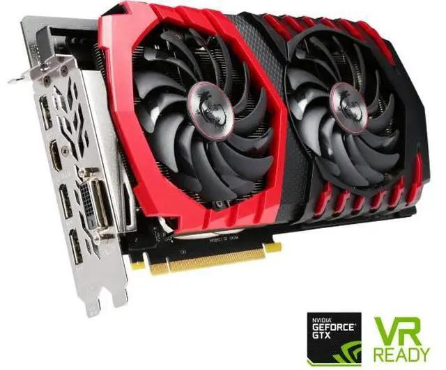 Main image of MSI GeForce GTX 1060 3GB DirectX 12 192-Bit GDDR5 PCI Express 3.0 x16 HDCP Ready ATX Video Graphics Card (GTX 1060 GAMING X 3G)