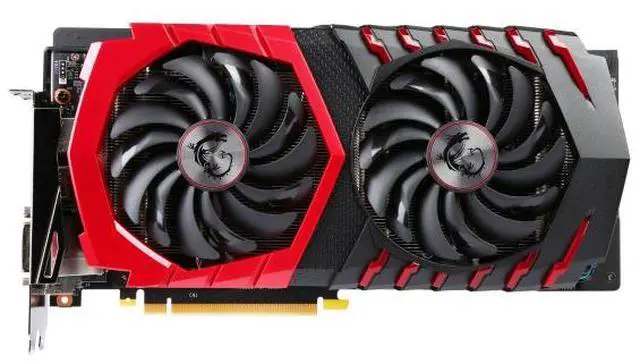 Alt view image 3 of 6 - MSI GeForce GTX 1060 3GB DirectX 12 192-Bit GDDR5 PCI Express 3.0 x16 HDCP Ready ATX Video Graphics Card (GTX 1060 GAMING X 3G)