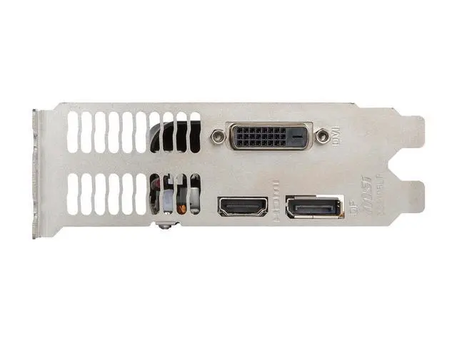 Alt view image 2 of 7 - MSI GeForce GTX 1050 DirectX 12 2GB 128-Bit GDDR5 PCI Express 3.0 x16 HDCP Ready Low Profile GTX 1050 2GT LP Video Graphics Card