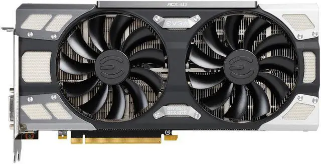 Alt view image 3 of 6 - EVGA GeForce GTX 1070 FTW GAMING ACX 3.0, 08G-P4-6276-KR, 8GB GDDR5, RGB LED, 10CM FAN, 10 Power Phases, Double BIOS, DX12 OSD Support (PXOC) Video Graphics Card