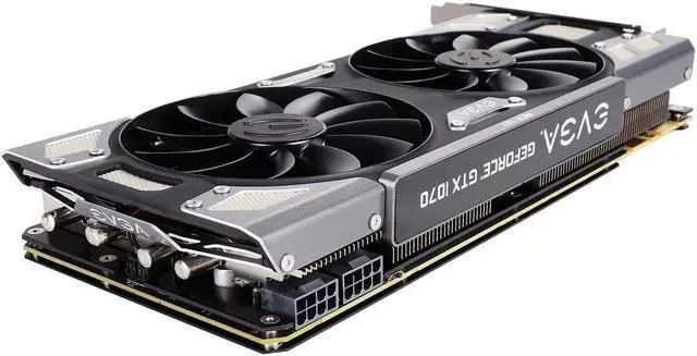 Alt view image 5 of 7 - EVGA GeForce GTX 1070 FTW DT GAMING ACX 3.0, 8GB GDDR5, RGB LED, 10CM FAN, 10 Power Phases, DX12, 08G-P4-6274-KR Video Graphics Card