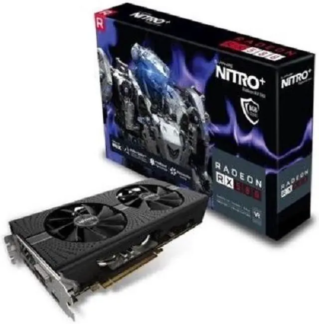 Alt view image 6 of 6 - Sapphire Video Card 11266-14-20G NITRO+ RX 570 4GB GDDR5 PCI Express