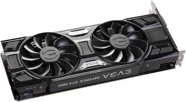 Alt view image 4 of 7 - EVGA GeForce GTX 1060 FTW+ Gaming DirectX 12 03G-P4-6367-KR 3GB 192-Bit GDDR5 PCI Express 3.0 FTW+ GAMING ACX 3.0 Video Graphics Card